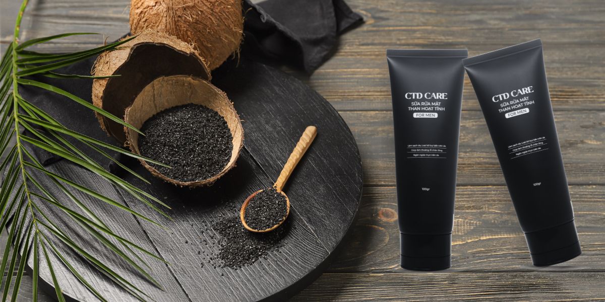 SỮA RỬA MẶT THAN HOẠT TÍNH CTD Care for men