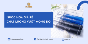 NƯỚC HOA GIÁ RẺ, CHẤT LƯỢNG VƯỢT MONG ĐỢI