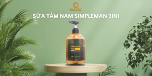 Khám phá sữa tắm nam Simpleman 3in1 từ Fr.MBM